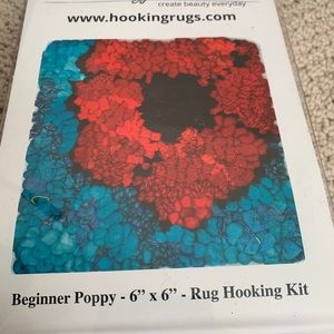 Rug Hooking Kit - Poppy